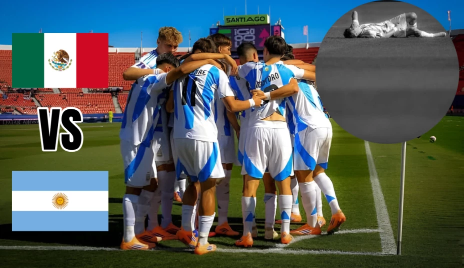 Se abre una esperanza: la dura baja de Argentina para el partido ante México en el Mundial Sub-20