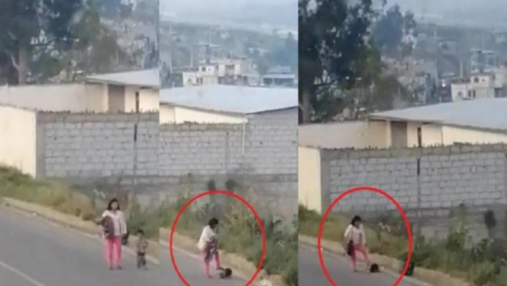 madre golpea a su hijo en ambato ecuador video