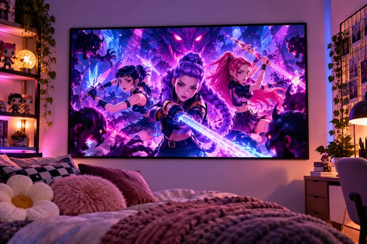 Las Guerreras K-Pop en acción