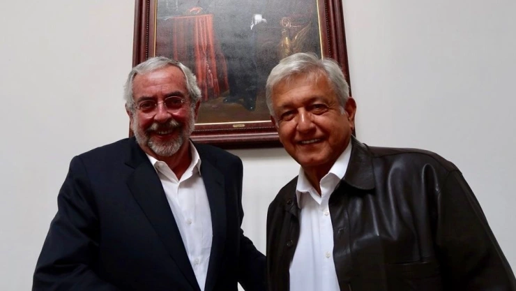 AMLO y Enrique Graue
