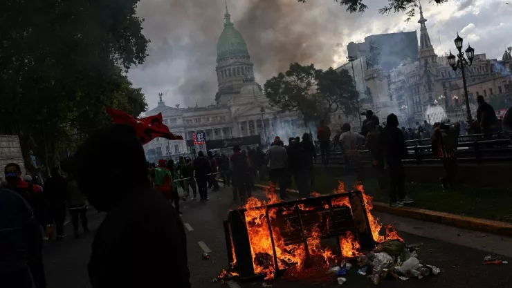 protestas en argentina