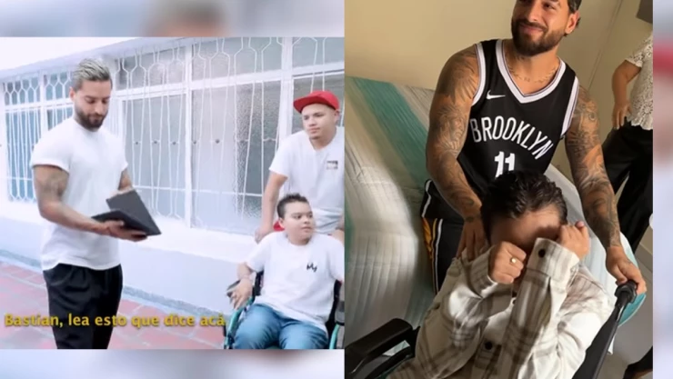 Maluma regala casa a niño con cáncer