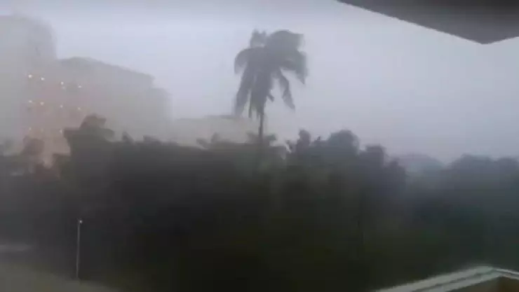 Las IMPACTANTES imágenes de los primeros estragos de la Tormenta Tropical Helene en Quintana Roo
