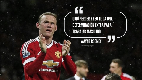 Wayne Rooney frase motivacional