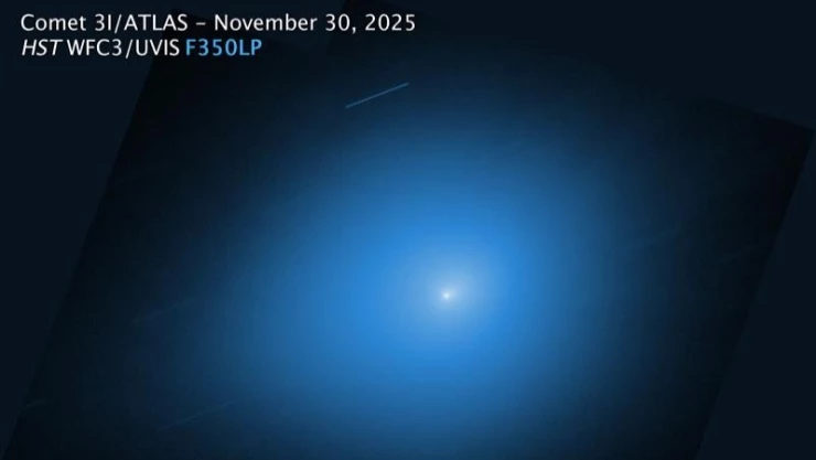 Un visitante de otro sistema solar: el Hubble reobserva el cometa 3I/ATLAS y sorprende a astrónomos
