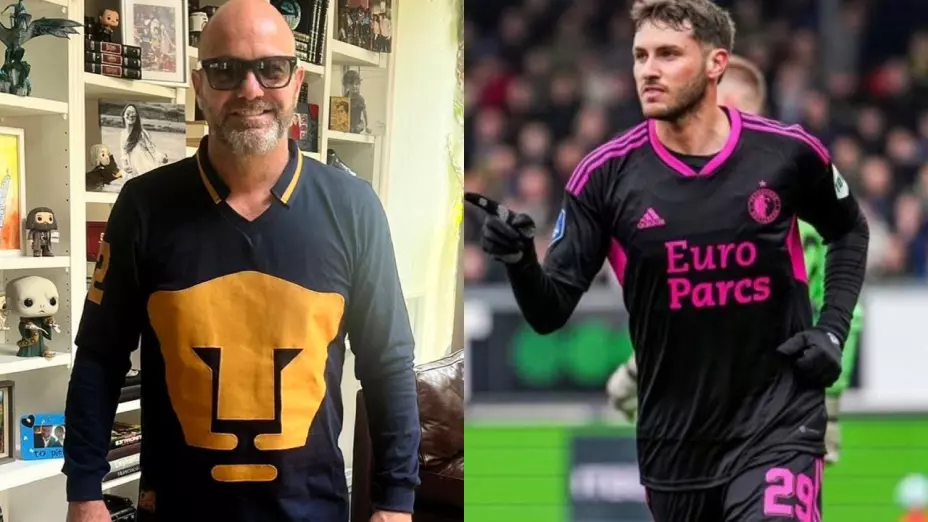 ¡Casi lo supera! Luis García felicita a Santi Giménez tras empatar su récord