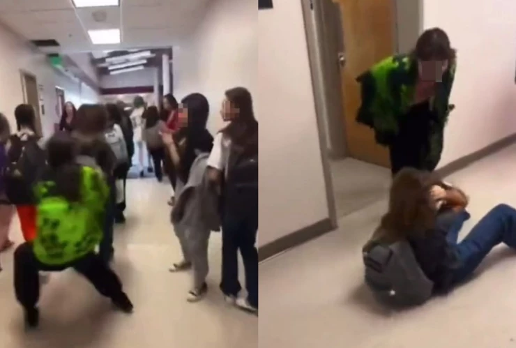 VIDEO Una estudiante golpea a compañera en escuela secundaria en Oregon; acusan violencia de género
