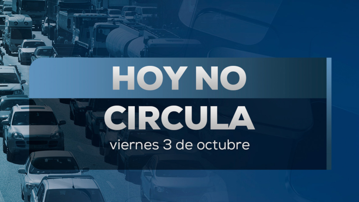 Hoy No Circula 3 de octubre