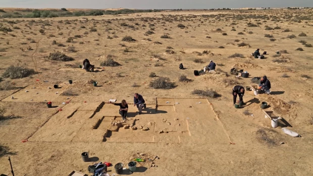 Un equipo de arqueólogos encontró fragmentos de ocho huevos de avestruz de más de 4.000 años en el desierto de Néguev en Israel.