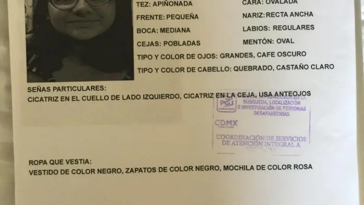 Ayúdanos a encontrar a Maité Jiménez Álvarez