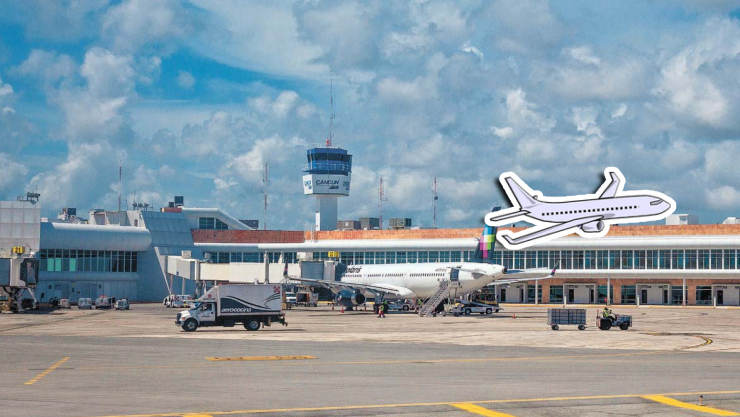 Lista de los vuelos programados en el aeropuerto de Cancún HOY 18 de octubre de 2025.jpg