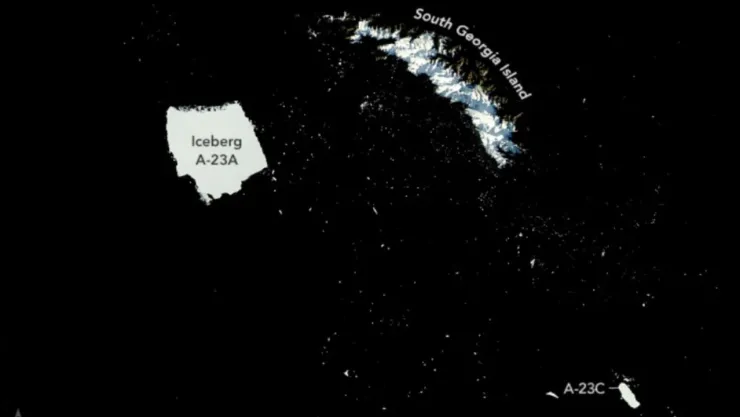 El iceberg más grande del mundo se separa; así lo captó la NASA.jpg