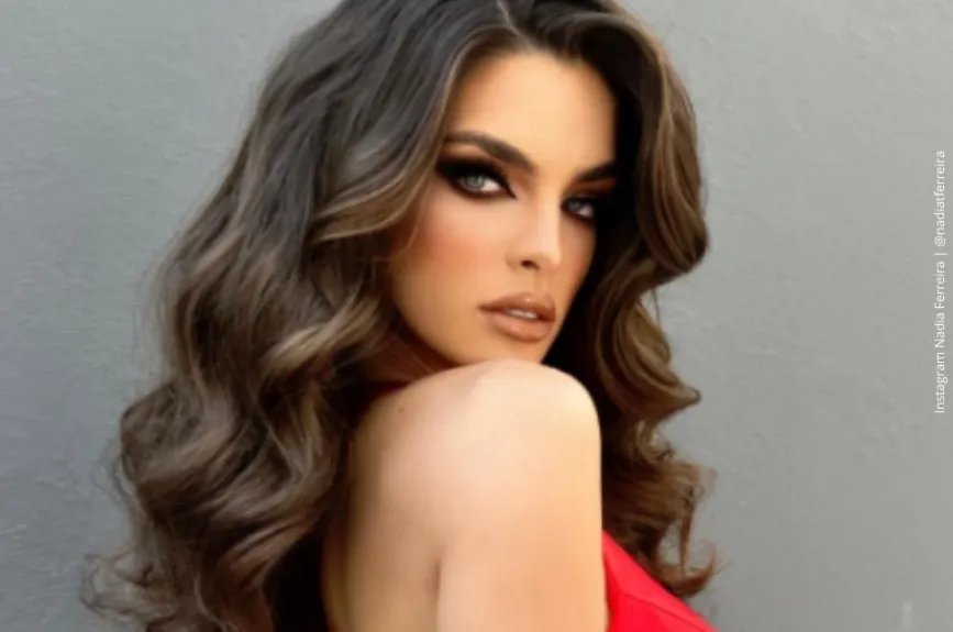 Nadia Ferreira con mirada seductora..jpg