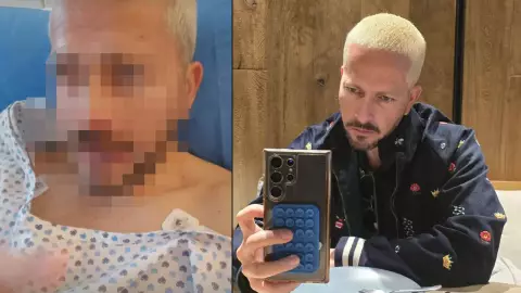 Warrior hospitalizado