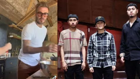 David Beckham prepara burritos escuchando a Juan Gabriel