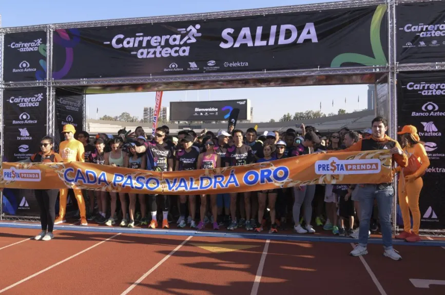 Así se vivió la Carrera Azteca 2025 en el Estadio Olímpico Universitario