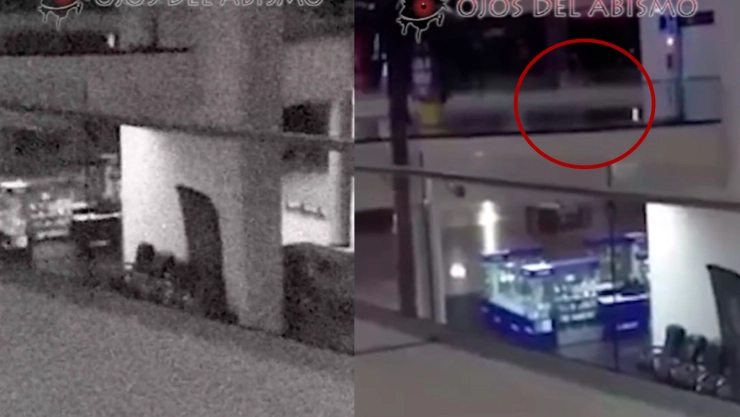 VIDEO: Fantasma en centro comercial de Ciudad Juárez es captado por guardias de seguridad 