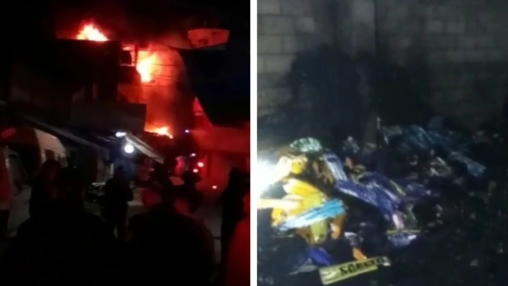 Chilapa mercado incendio Navidad
