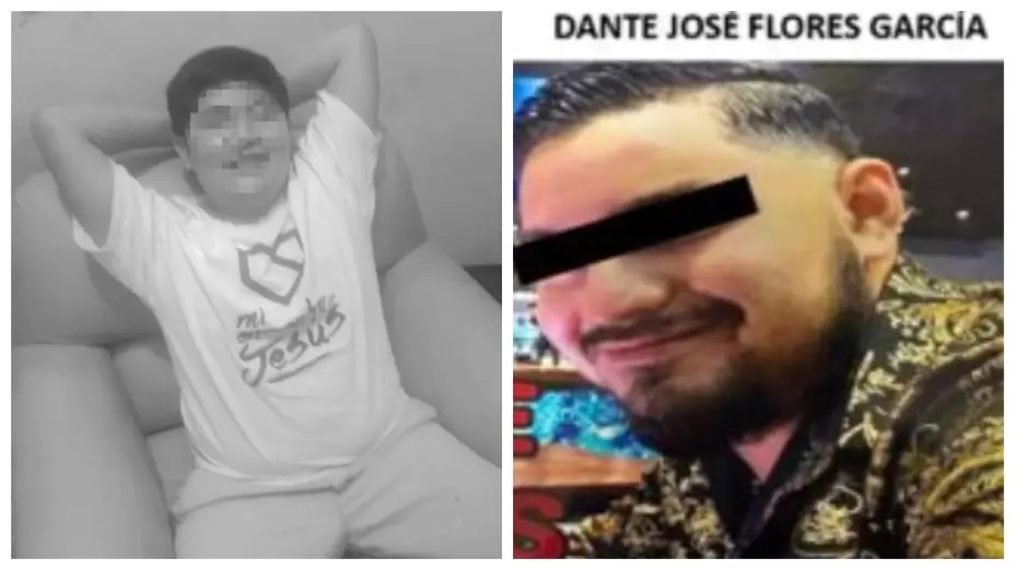Emiten ficha de búsqueda de Dante ‘N’, presunto asesino de ‘Chachito’, menor atacado a tiros en panadería. En la imagen se observa a Sebastián Salazar, conocido como ‘Chachito’, y también a su supuesto asesino.