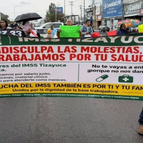 Marcha del IMSS 13 de octubre en CDMX, alternativas viales