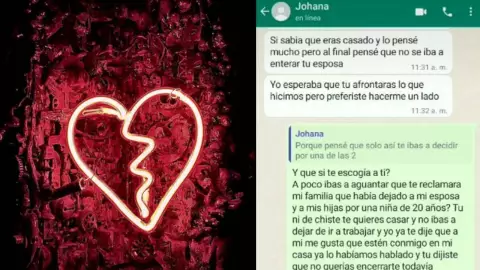 VIDEO Mujer descubre infidelidad de su esposo por WhatsApp