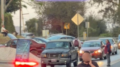 Cerrada la México-Cuernavaca en ambos sentidos.