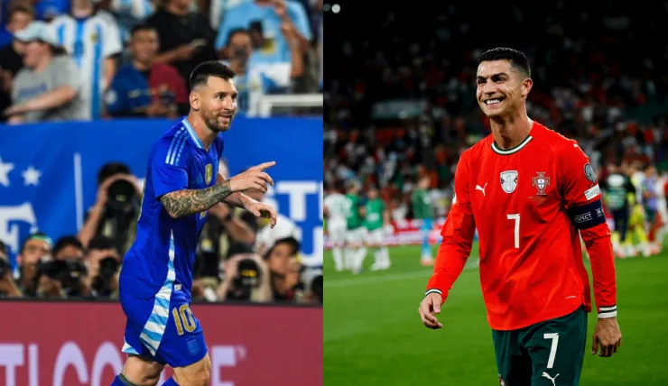 Lionel Messi y Cristiano Ronaldo