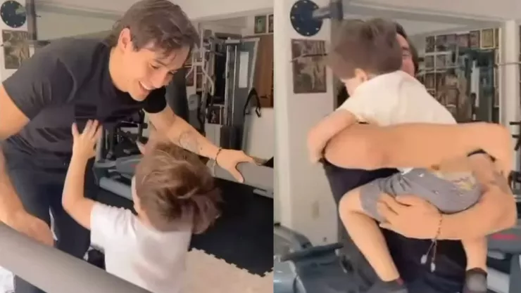 Juliancito recuerda a su papá, Julián Figueroa, en el Día del Padre