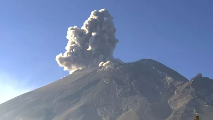 Actividad del volcán Popocatépetl: ¿Habrá caída de ceniza hoy 19 de marzo 2025?