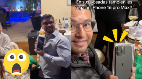 Jefa regala a empleados iPhone 16