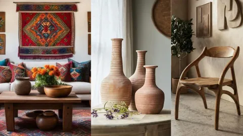 Decoración con artesanías