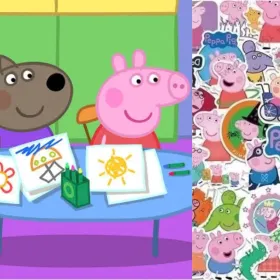 4 ideas de stickers de Peppa Pig para decorar el cuarto o mochila de un fan de esta caricatura