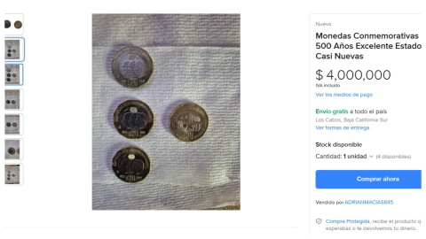 moneda de 20 pesos en Mercado Libre