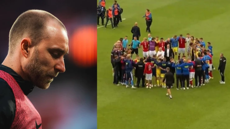 ÚLTIMA HORA: Eriksen vuelve a desvanecerse en la cancha y SUSPENDEN el partido (VIDEO)