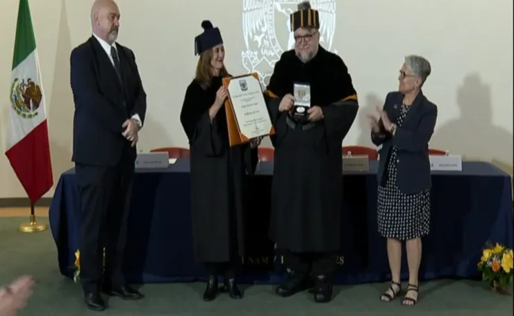 UNAM Guillermo del Toro honoris causa