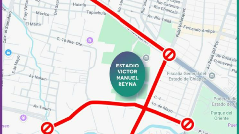 Calles cerradas concierto de Julión Álvarez