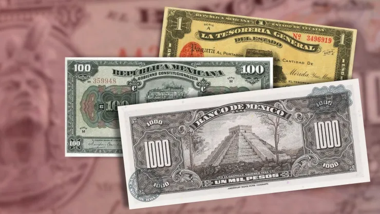 Pagan 600,000 por billete muy raro con pirámide de Chichén Itzá.jpg