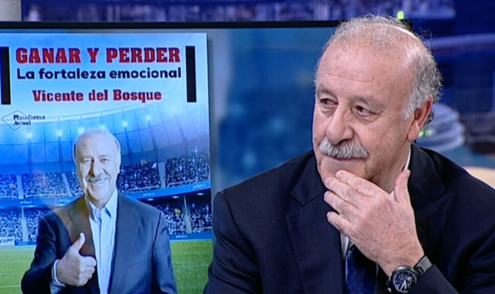 Vicente del Bosque en charla en El Hormiguero