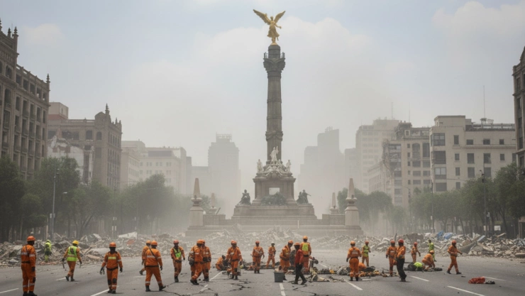 Gran sismo en la Ciudad de México