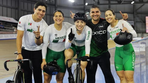 Equipo de Ciclismo en el Mundial