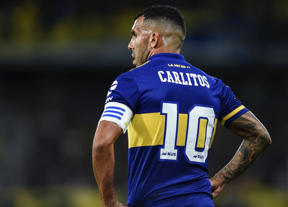 Carlos Tévez campeón con Boca Juniors de Argentina