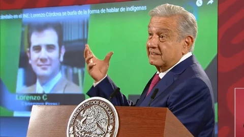 AMLO revive audio de burlas de Lorenzo Córdova a líder indígena
