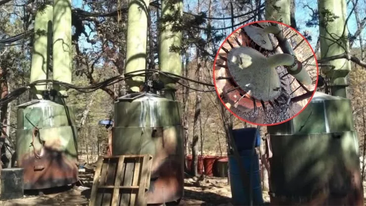 Encuentran 13 narcolaboratorios del Cártel de Sinaloa; uno de casi 40 hectáreas