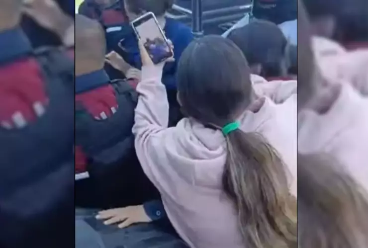 VIDEO Detienen a regidora de Juanacatlán por presuntamente agredir a policías de El Salto