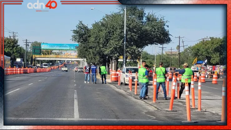 Estas son las alternativas viales ante el cierre en avenida Churubusco de Monterrey