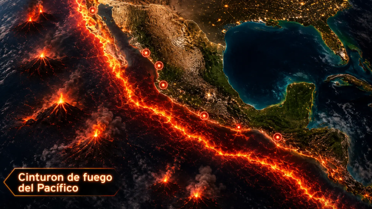 ¿Vives en alguna? Estas son las 7 ciudades en México más expuestas al Cinturón de Fuego del Pacífico