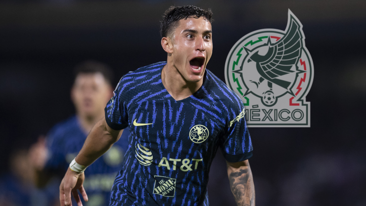 Alejandro Zendejas con el América