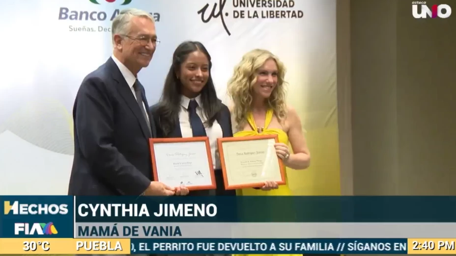 En México hay gente muy talentosa como Vania Rodríguez