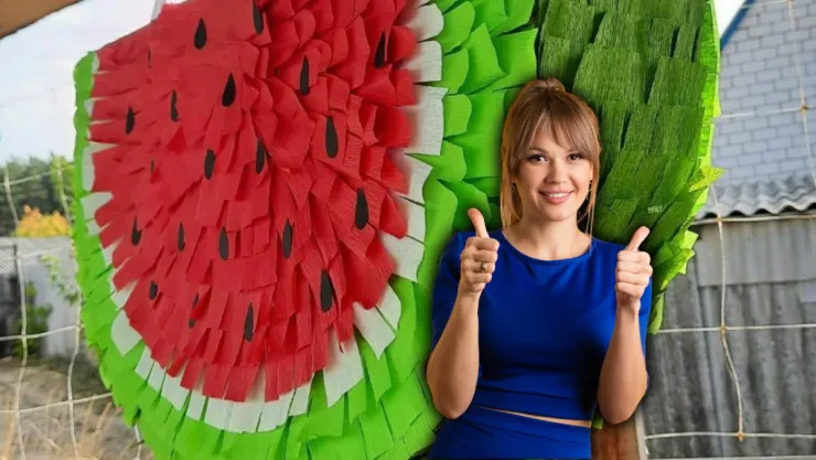 3 diseños de piñatas caseras de frutas; ideales para fiestas infantiles