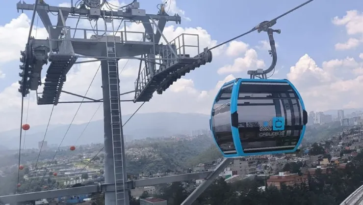 Cablebús CDMX en funcionamiento